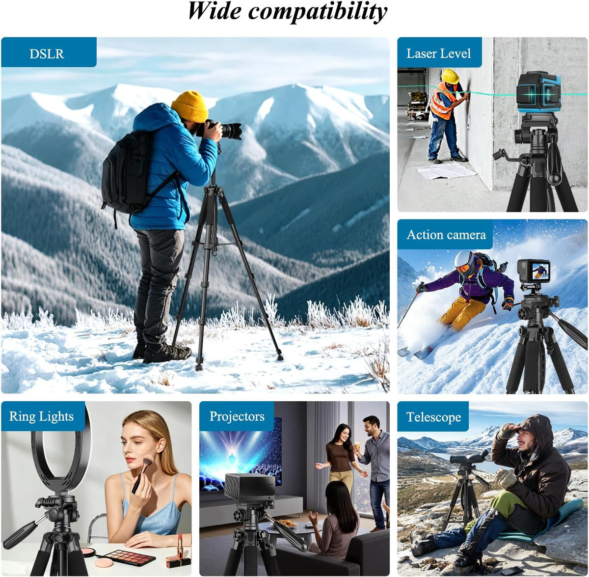 Pro Travel Camera Tripod