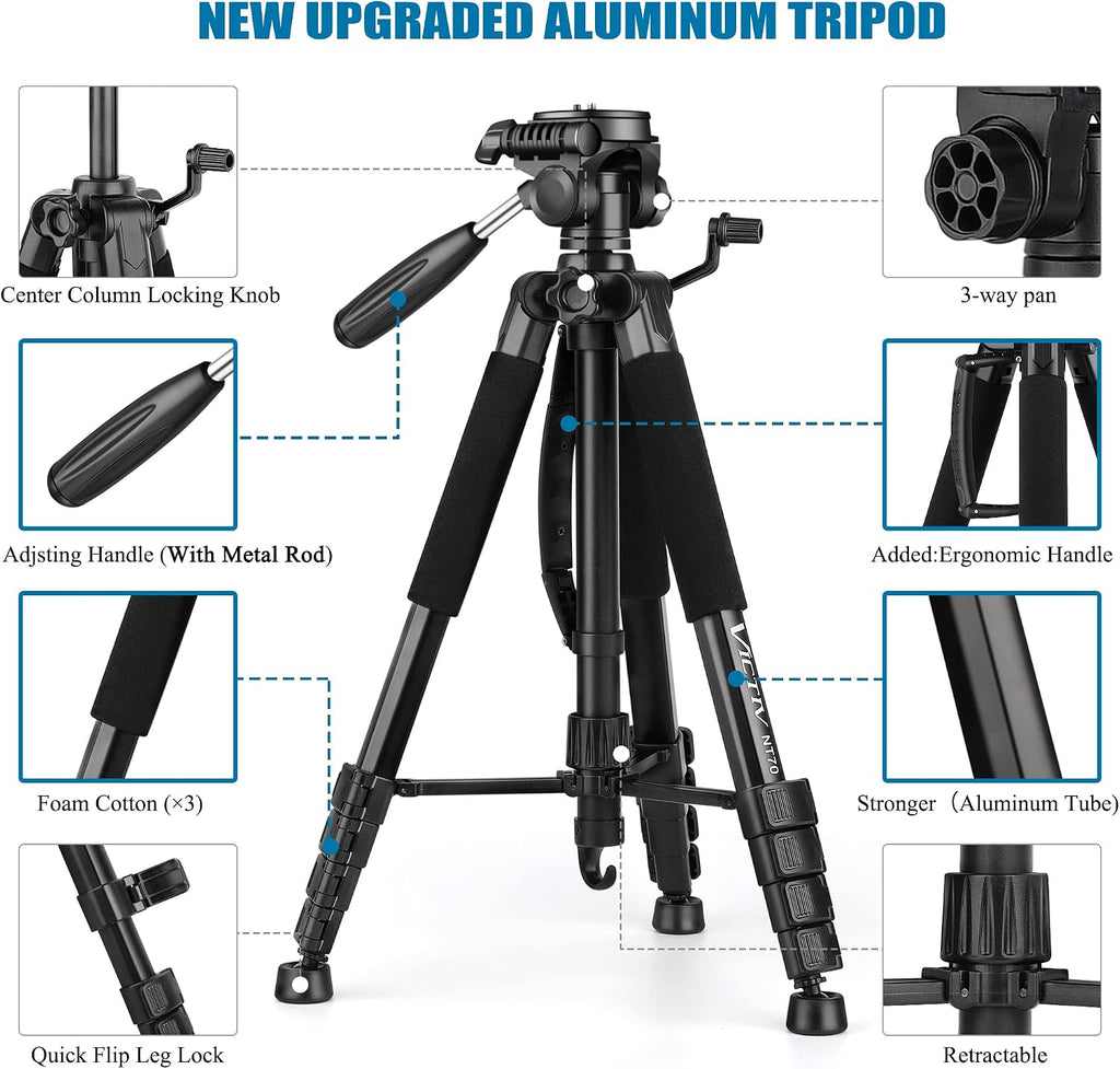 Pro Travel Camera Tripod