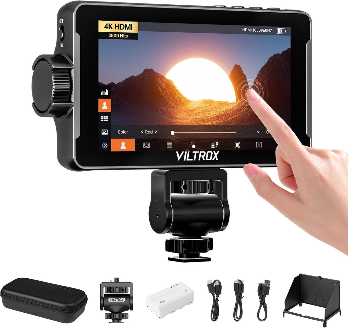 Upgrade Your Camera Setup with a Professional 4K Touchscreen Monitor