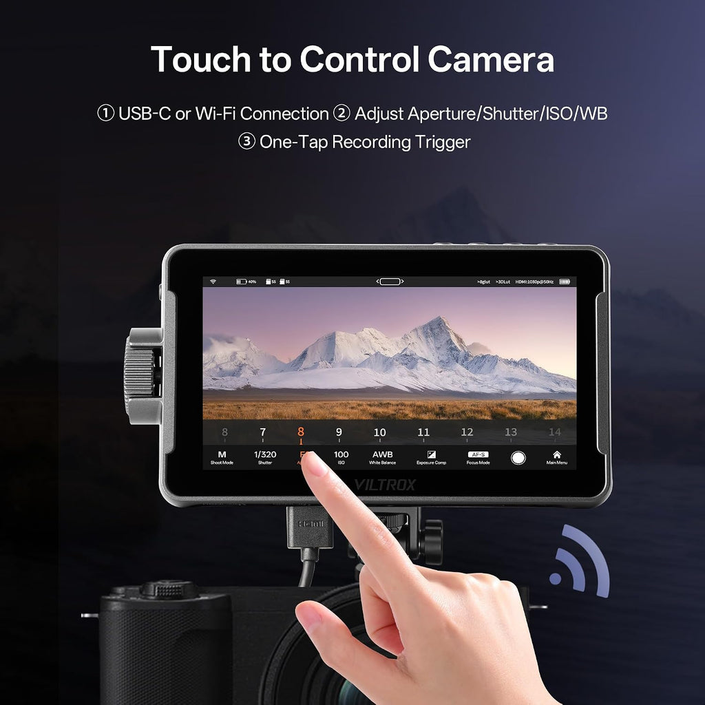 Upgrade Your Camera Setup with a Professional 4K Touchscreen Monitor