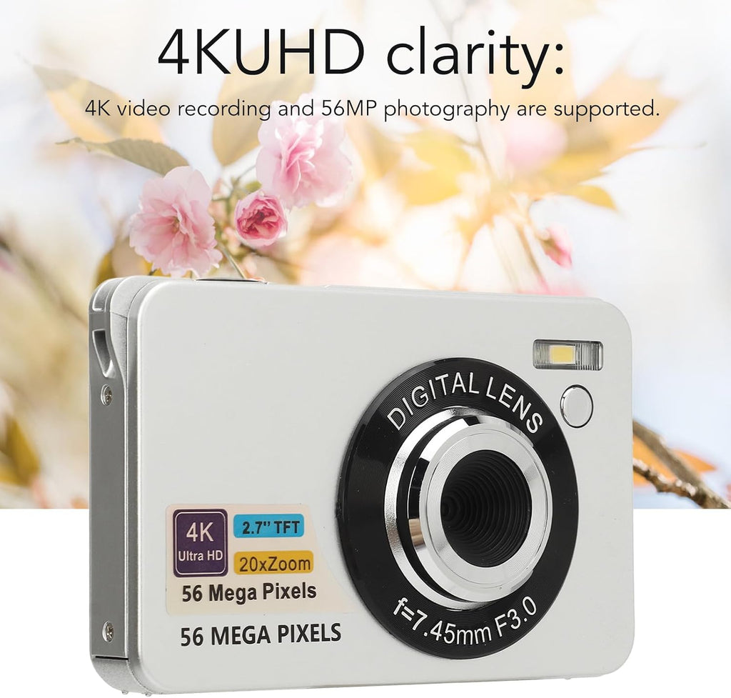 Capture Every Moment with a Pocket-Sized 4K Digital Camera