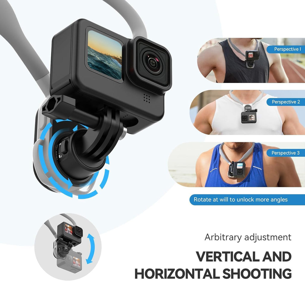 Capture Life Hands-Free with the Ultimate POV Camera Neck Mount