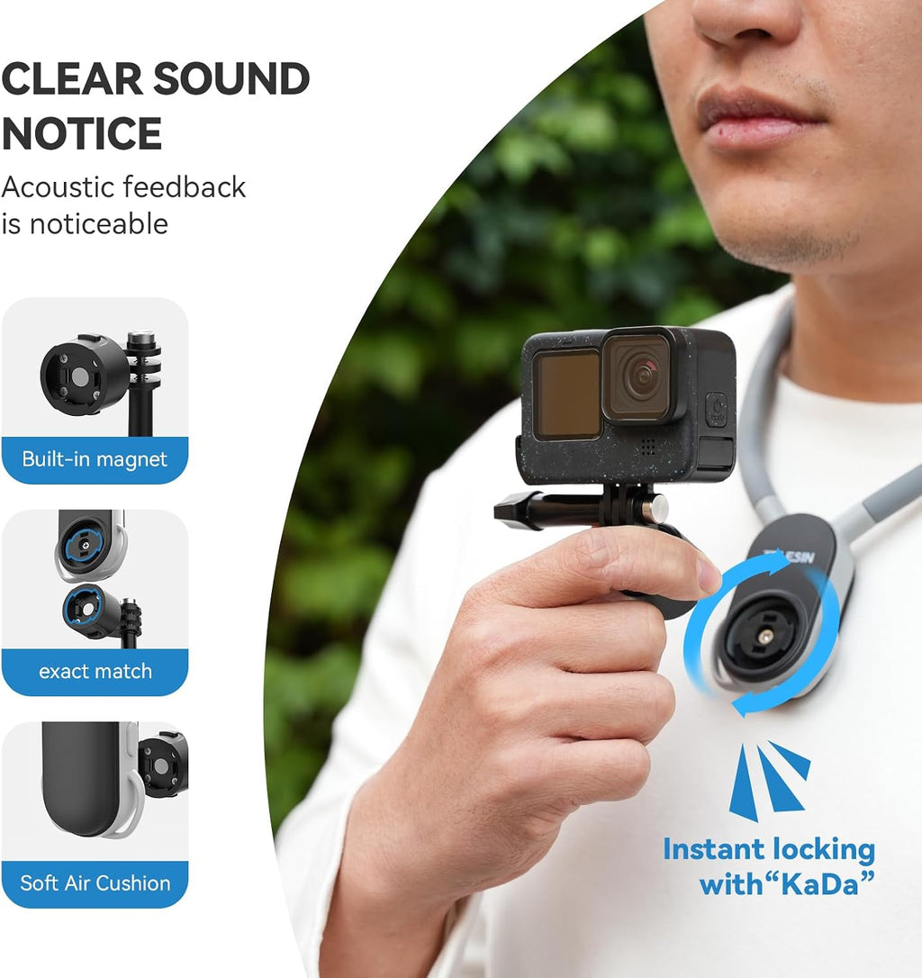 Capture Life Hands-Free with the Ultimate POV Camera Neck Mount